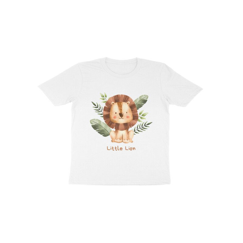 Baby T-Shirt with Childish Little Lion - Fashion Greet
