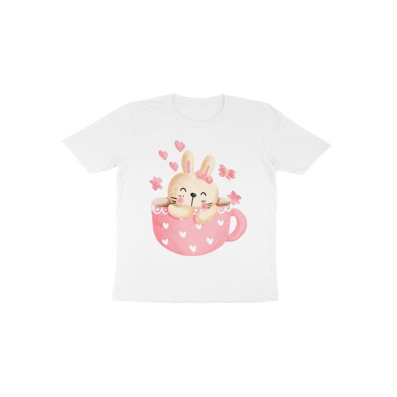 Cute Baby Bunny printed Todder T-Shirt - Fashion Greet