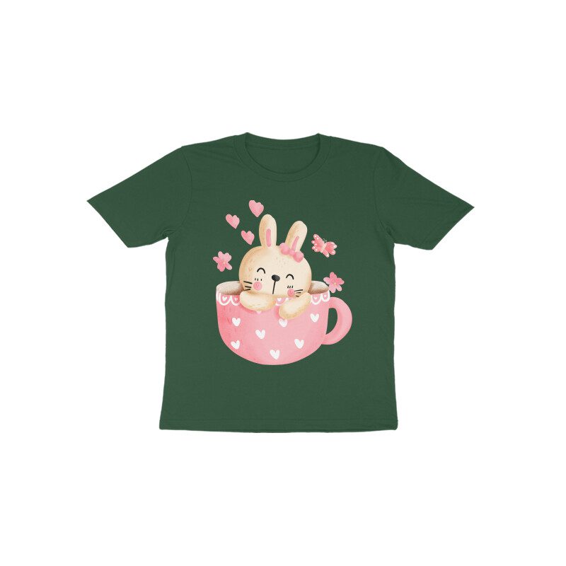Cute Baby Bunny printed Todder T-Shirt - Fashion Greet
