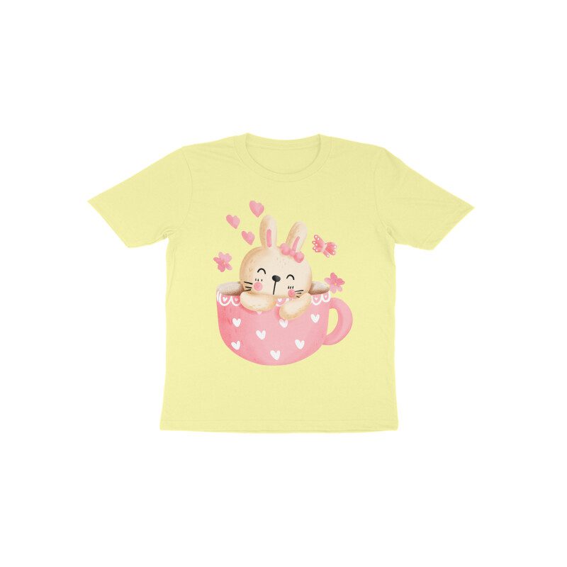 Cute Baby Bunny printed Todder T-Shirt - Fashion Greet