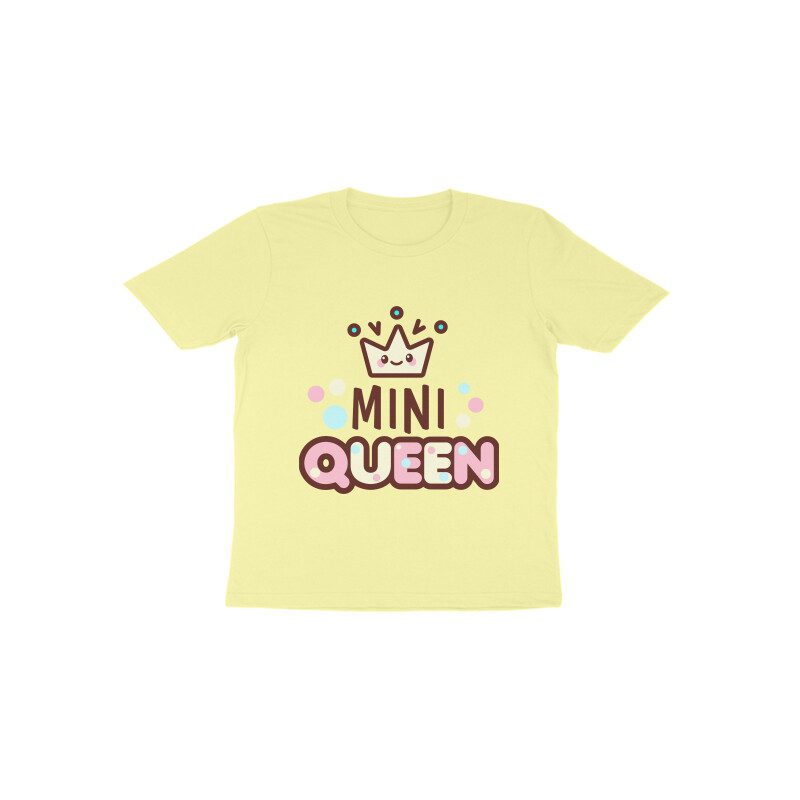 Mini Queen Toddler T-Shirt - Fashion Greet Mini Queen Toddler T-Shirt - Fashion Greet