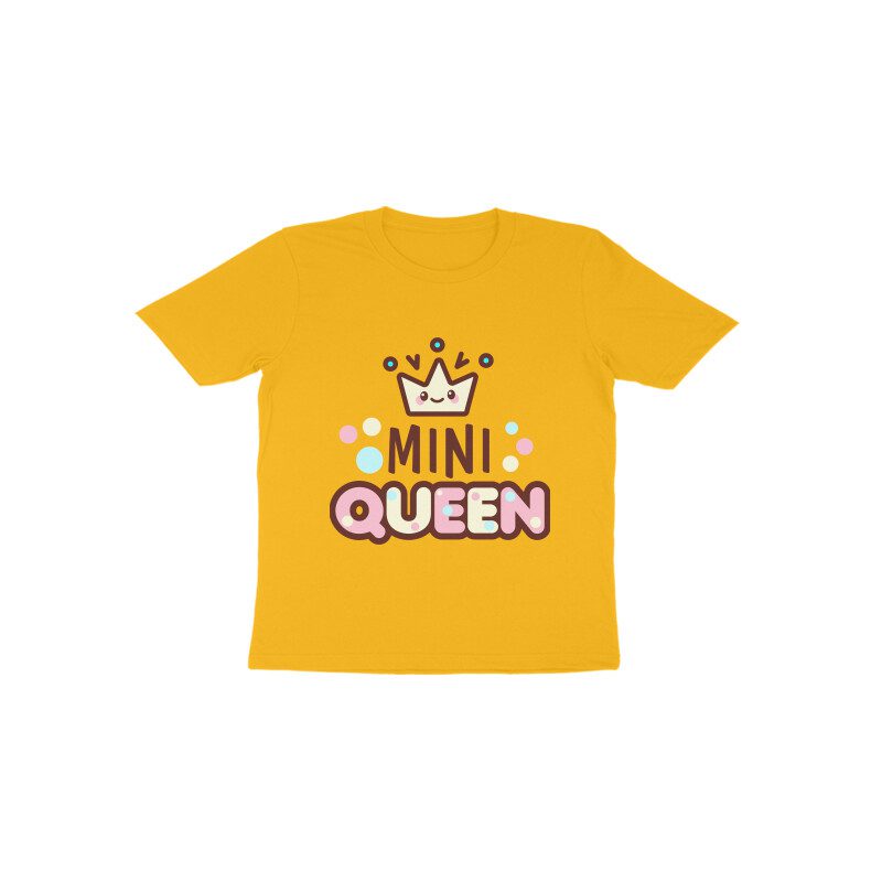 Mini Queen Toddler T-Shirt - Fashion Greet Mini Queen Toddler T-Shirt - Fashion Greet