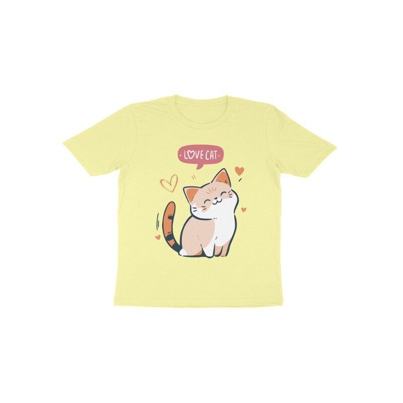 Lovely Cat Toddler’s T-Shirt - Fashion Greet Lovely Cat Toddler’s T-Shirt - Fashion Greet