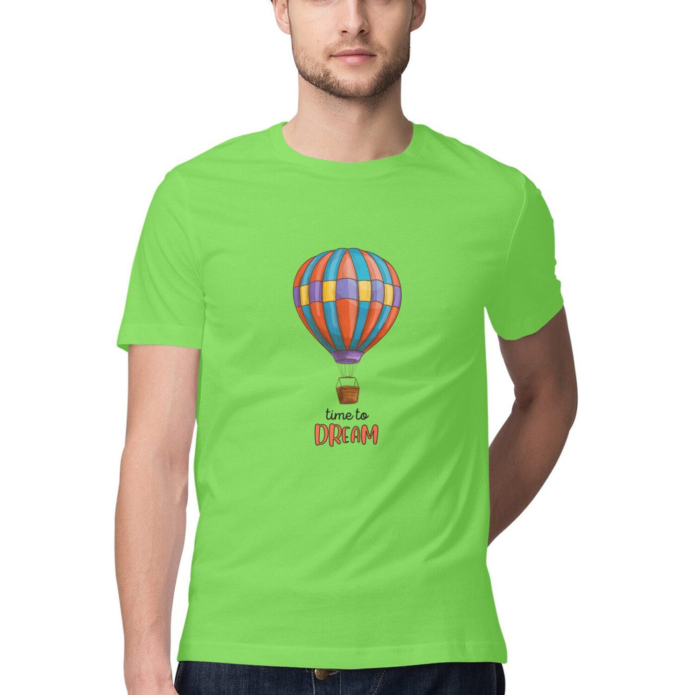 Men’s T-Shirt Time to Dream - Fashion Greet