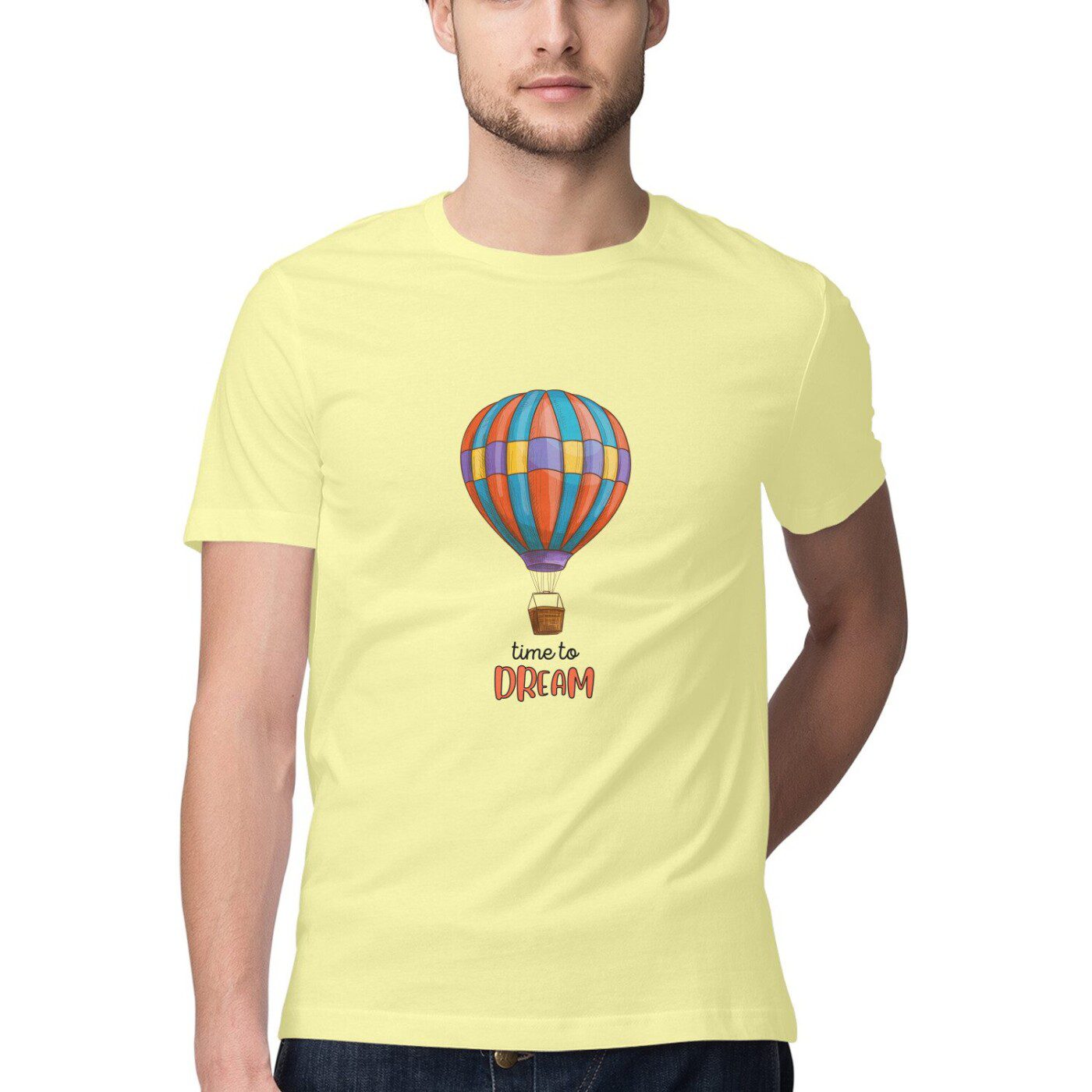 Men’s T-Shirt Time to Dream - Fashion Greet
