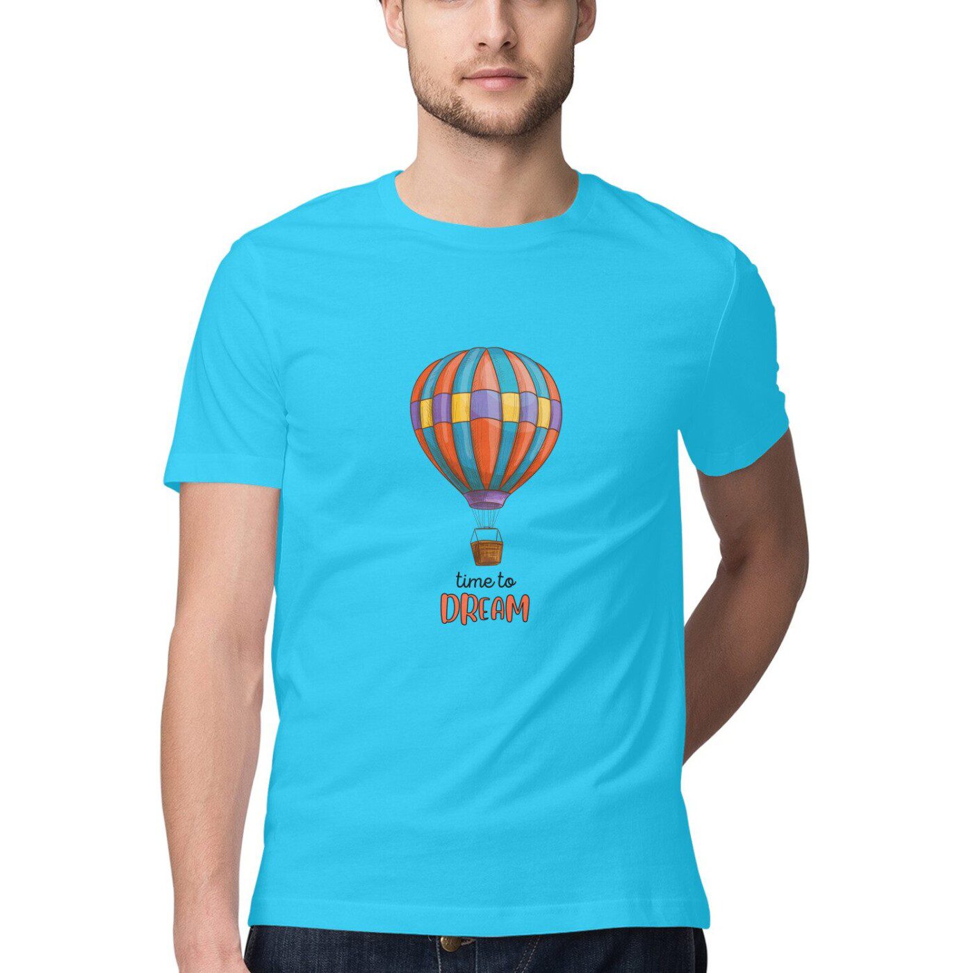 Men’s T-Shirt Time to Dream - Fashion Greet