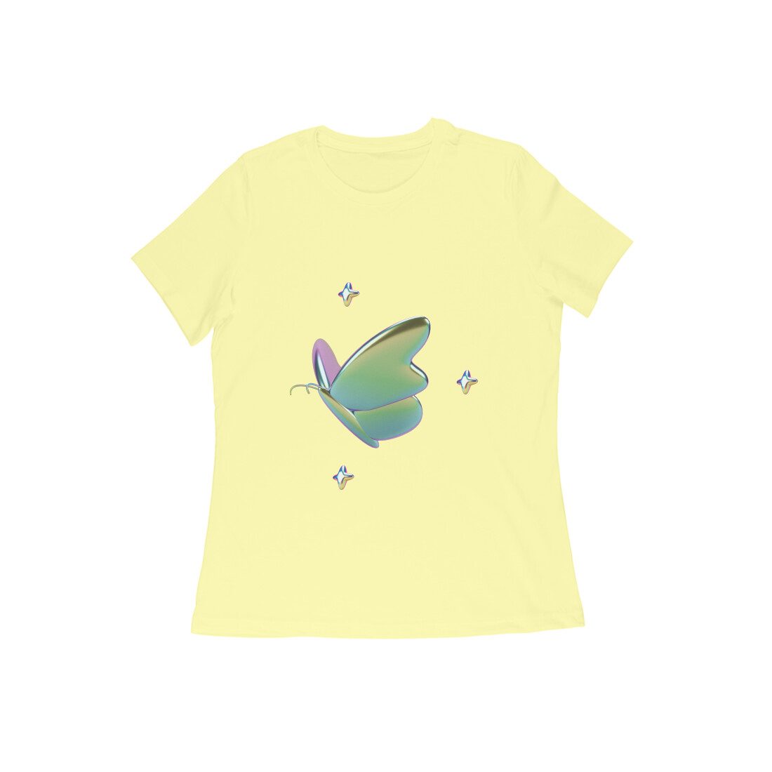 Women’s Psychedelic Butterfly style T-Shirt - Fashion Greet Women’s Psychedelic Butterfly style T-Shirt - Fashion Greet