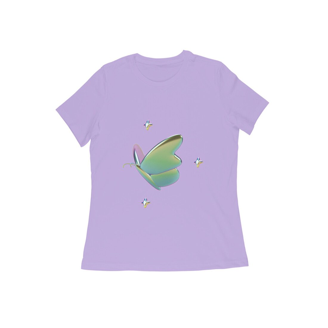Women’s Psychedelic Butterfly style T-Shirt - Fashion Greet Women’s Psychedelic Butterfly style T-Shirt - Fashion Greet