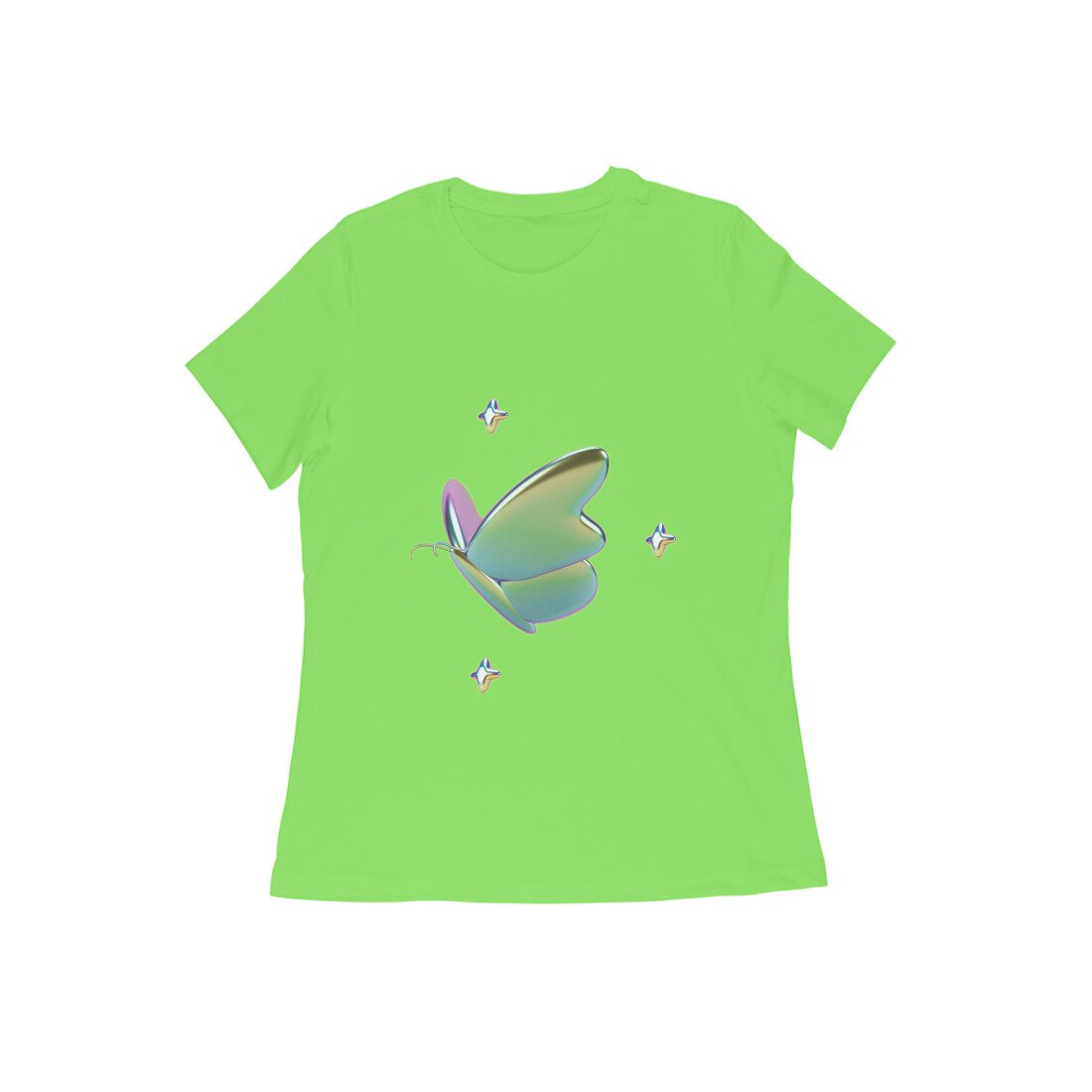 Women’s Psychedelic Butterfly style T-Shirt - Fashion Greet Women’s Psychedelic Butterfly style T-Shirt - Fashion Greet
