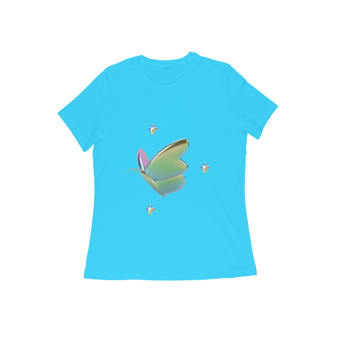 Women’s Psychedelic Butterfly style T-Shirt - Fashion Greet Women’s Psychedelic Butterfly style T-Shirt - Fashion Greet