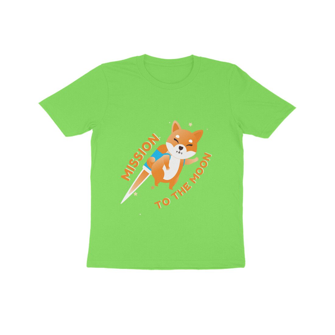 Kids T-Shirt Dog with Mission to the Moon - Fashion Greet Kids T-Shirt Dog with Mission to the Moon - Fashion Greet