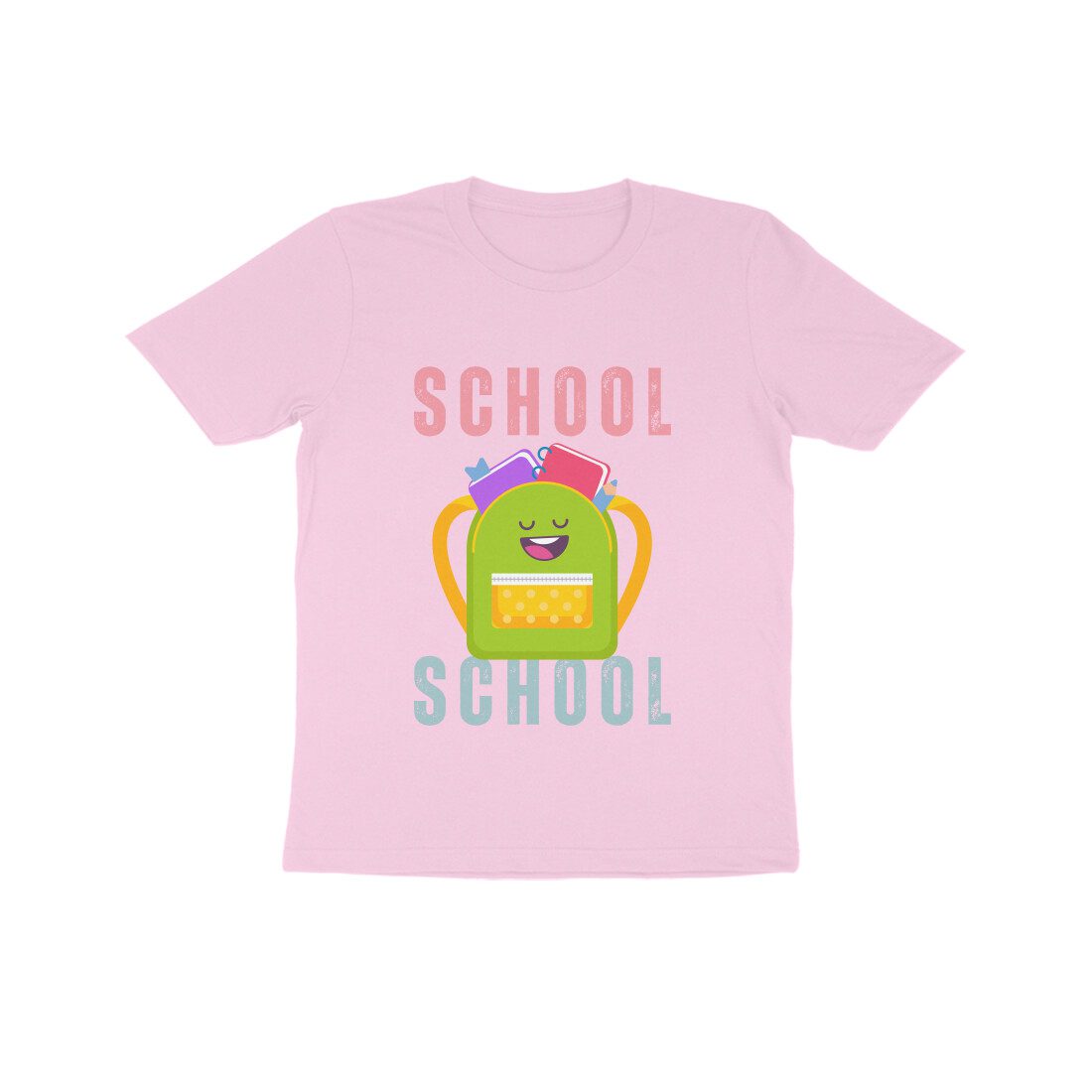Kids School Back Bag T-Shirt - Fashion Greet