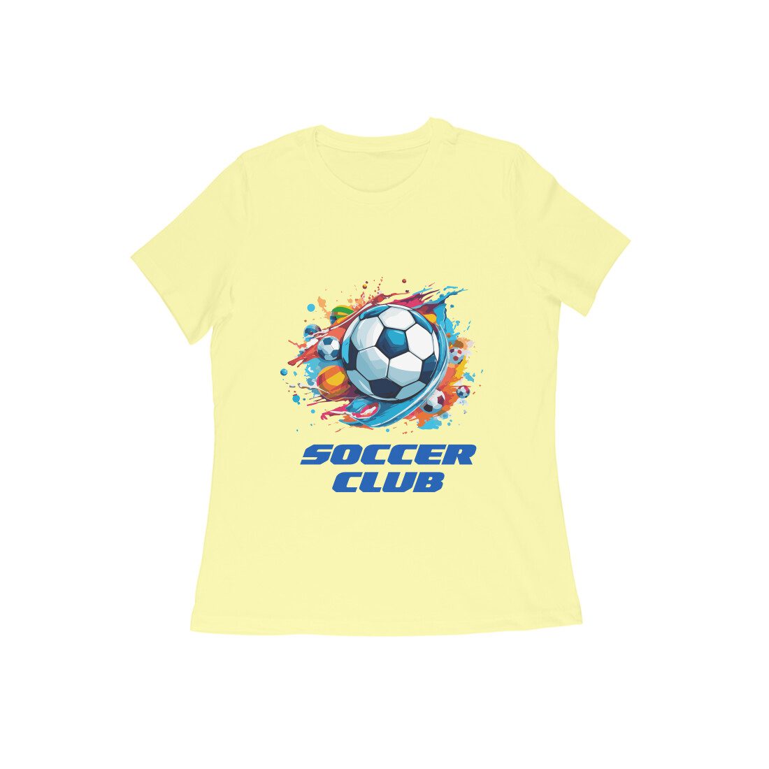 Women’s Soccer Club T-Shirt - Fashion Greet