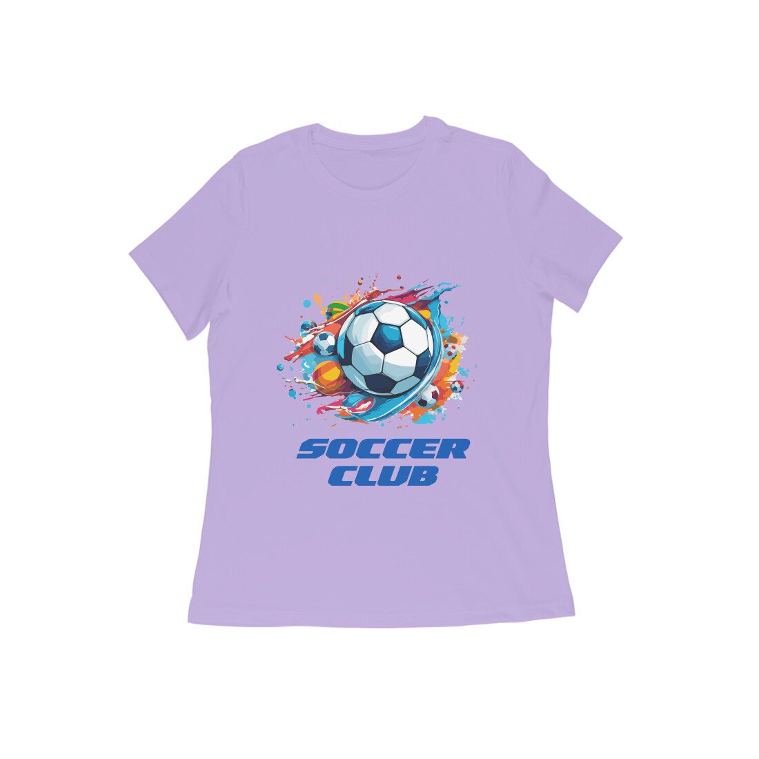 Women’s Soccer Club T-Shirt - Fashion Greet