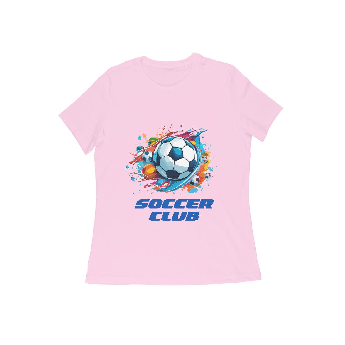 Women’s Soccer Club T-Shirt - Fashion Greet
