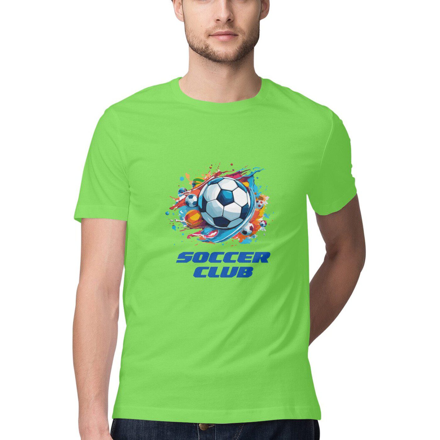 Men’s Soccer Club T-Shirt - Fashion Greet Men’s Soccer Club T-Shirt - Fashion Greet