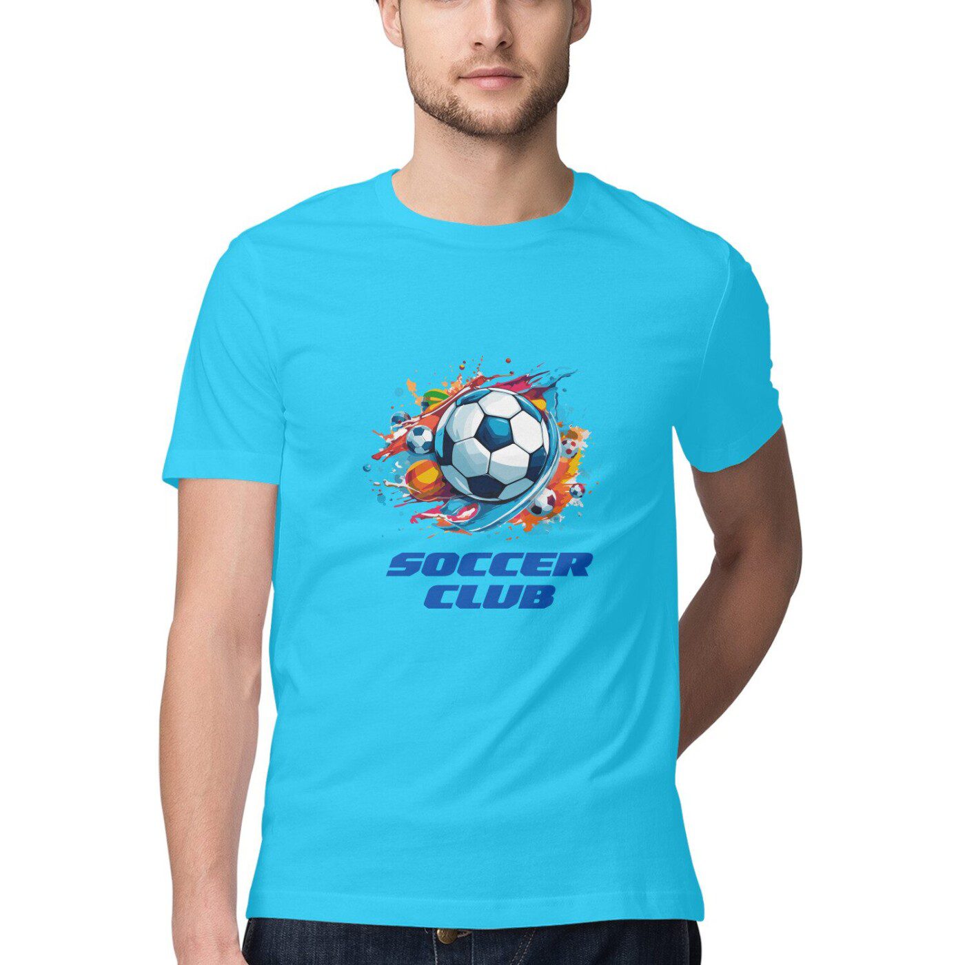 Men’s Soccer Club T-Shirt - Fashion Greet Men’s Soccer Club T-Shirt - Fashion Greet
