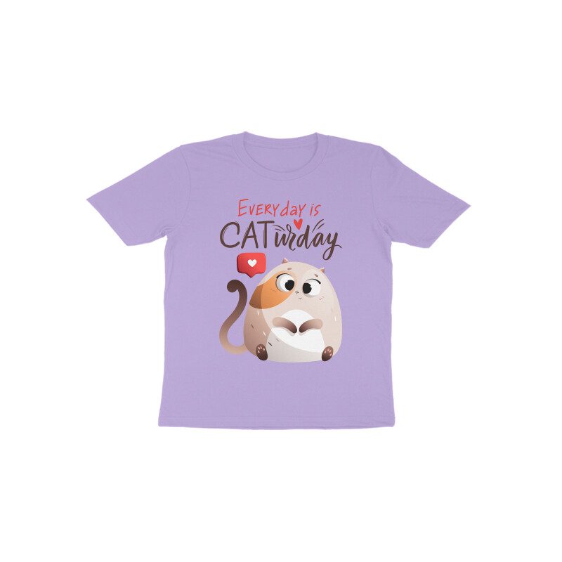 Toddler’s Everyday is CATurday T-Shirt - Fashion Greet Toddler’s Everyday is CATurday T-Shirt - Fashion Greet