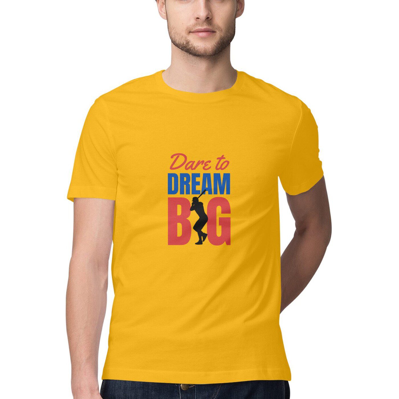 Men’s T-Shirt Dare to Dream Big - Fashion Greet