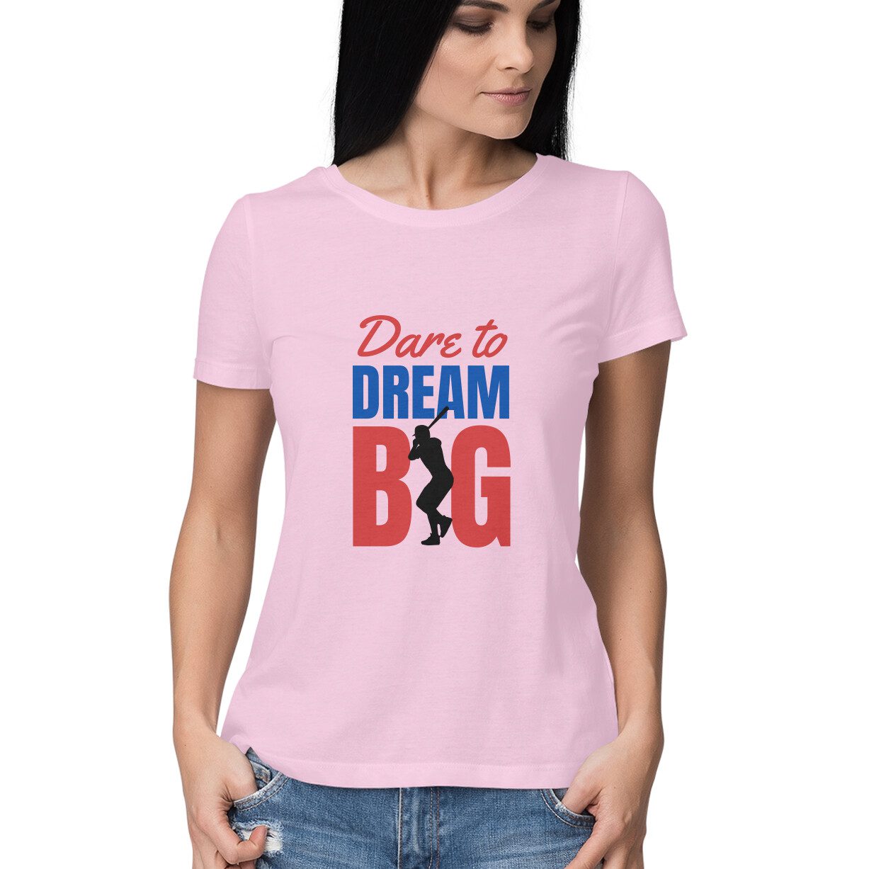 Women’s Dare to Dream Big T-Shirt - Fashion Greet