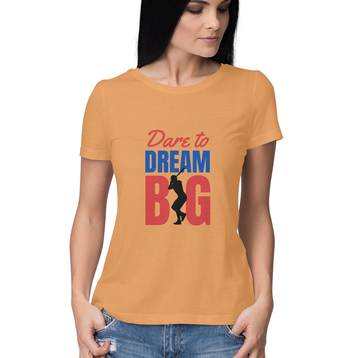Women’s Dare to Dream Big T-Shirt - Fashion Greet