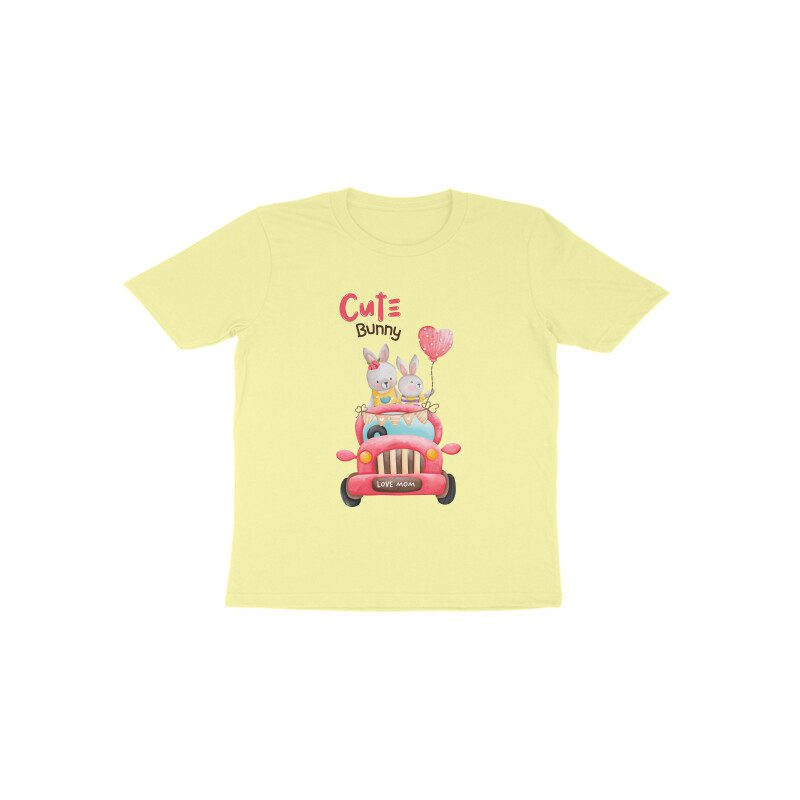Toddler’s Cute Bunny T-Shirt - Fashion Greet