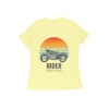 Women’s Rider T-shirt with Born to Ride Quote - Fashion Greet
