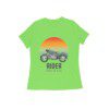 Women’s Rider T-shirt with Born to Ride Quote - Fashion Greet