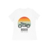 Women’s Rider T-shirt with Born to Ride Quote - Fashion Greet