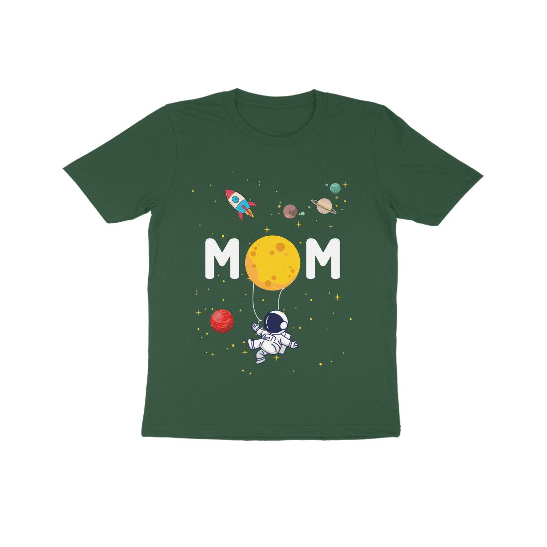 Kids Mom Space Theme T-Shirt - Fashion Greet Kids Mom Space Theme T-Shirt - Fashion Greet