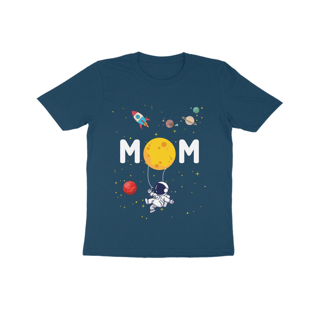 Kids Mom Space Theme T-Shirt - Fashion Greet Kids Mom Space Theme T-Shirt - Fashion Greet