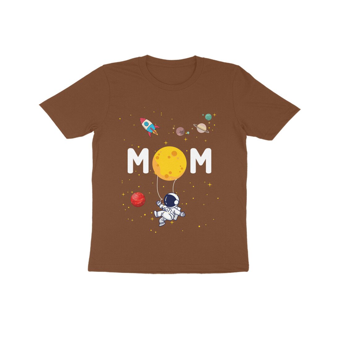 Kids Mom Space Theme T-Shirt - Fashion Greet Kids Mom Space Theme T-Shirt - Fashion Greet