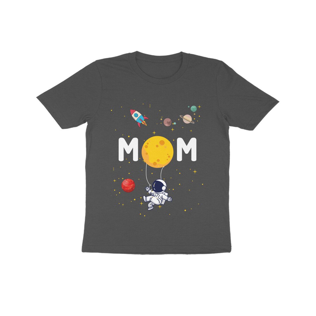 Kids Mom Space Theme T-Shirt - Fashion Greet Kids Mom Space Theme T-Shirt - Fashion Greet