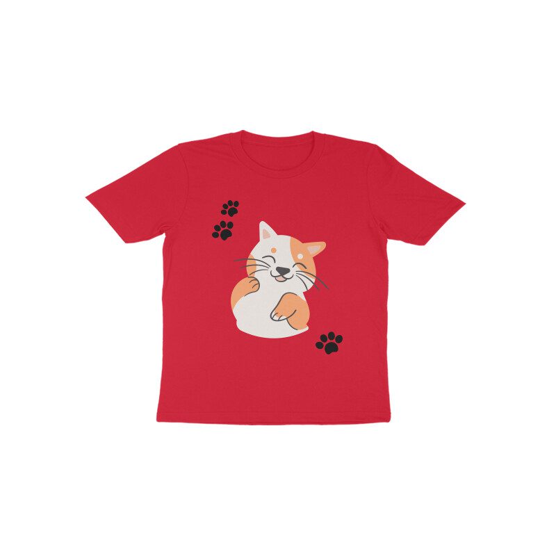 Toddler’s Funny Kitten T-shirt - Fashion Greet
