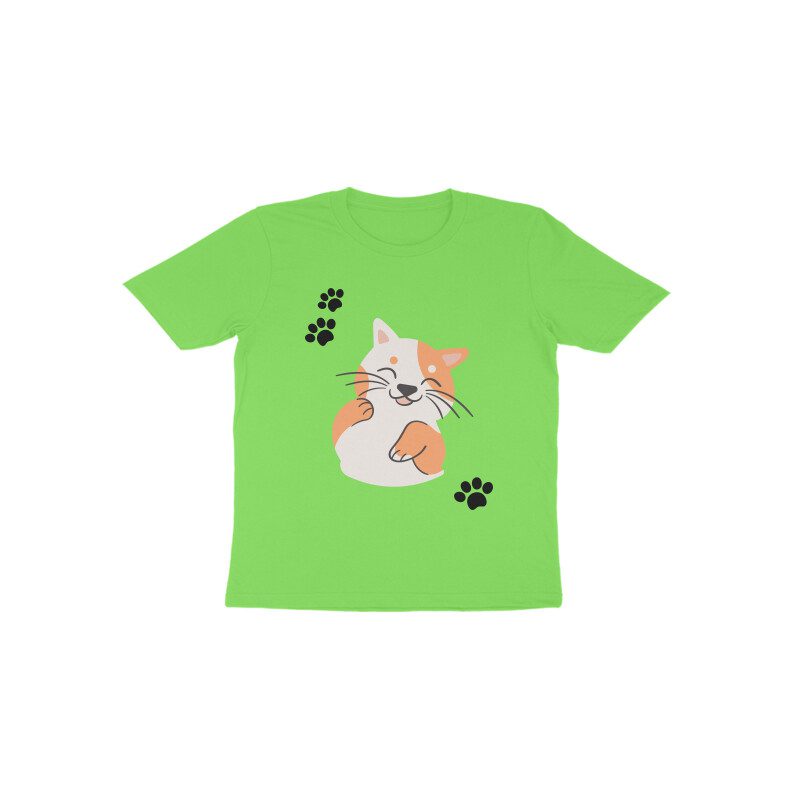 Toddler’s Funny Kitten T-shirt - Fashion Greet