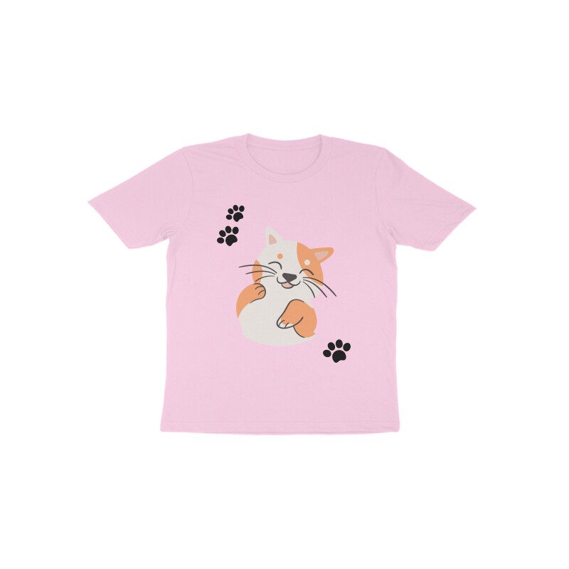 Toddler’s Funny Kitten T-shirt - Fashion Greet