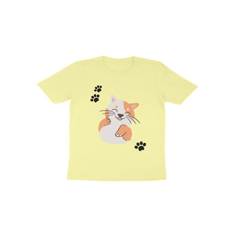 Toddler’s Funny Kitten T-shirt - Fashion Greet