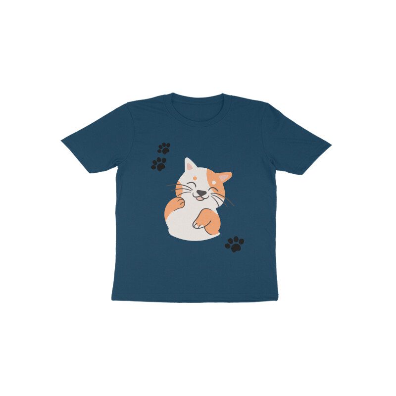 Toddler’s Funny Kitten T-shirt - Fashion Greet