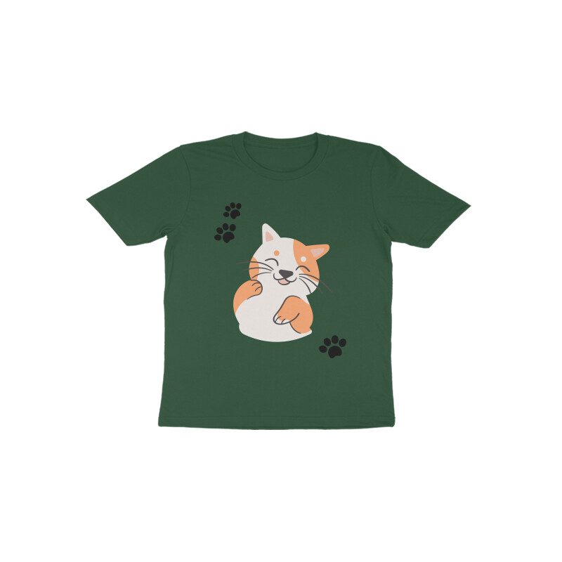 Toddler’s Funny Kitten T-shirt - Fashion Greet