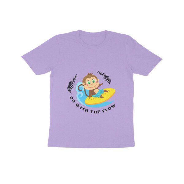Kid's Funny Monkey Surfing T-Shirt