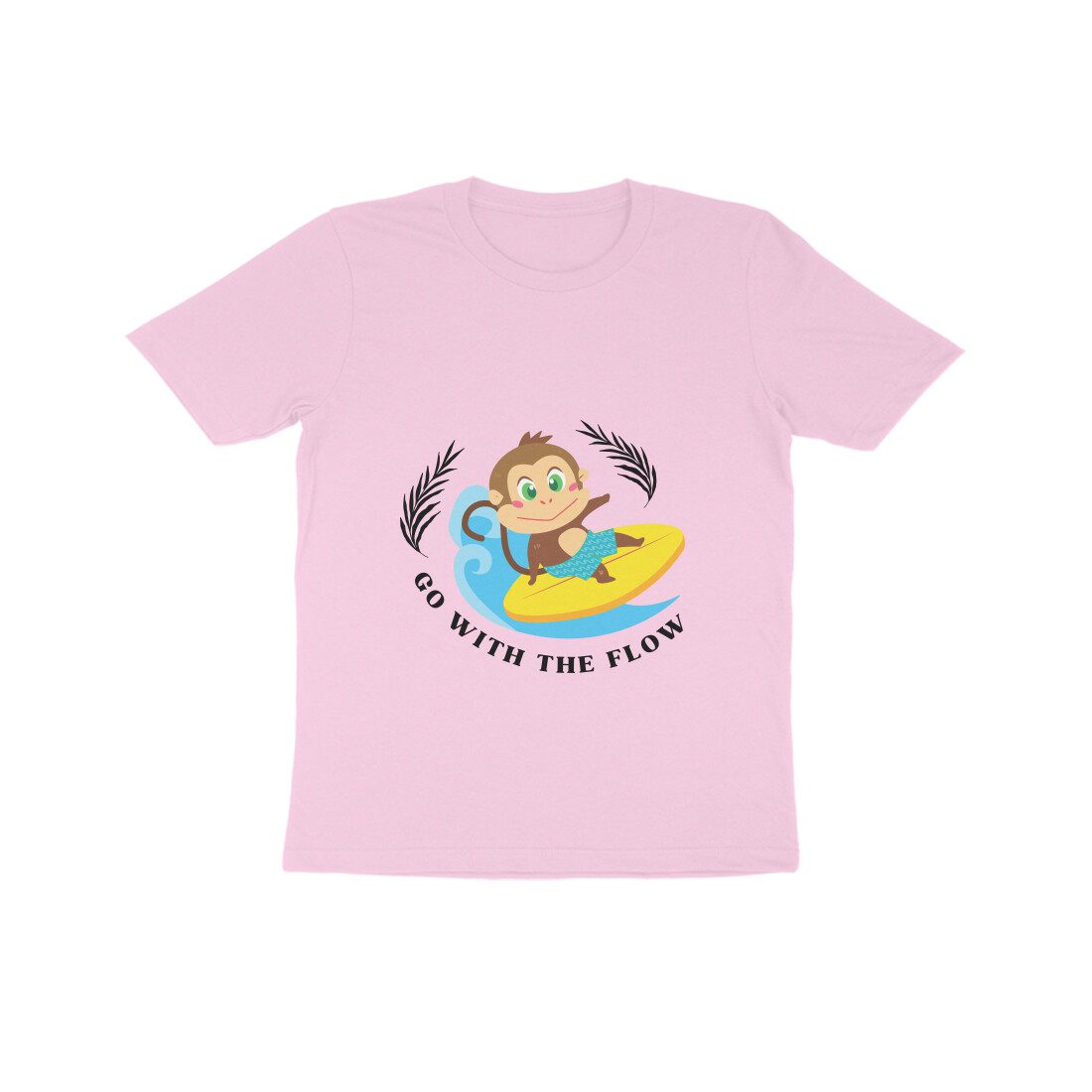 Kid’s Funny Monkey Surfing T-Shirt - Fashion Greet