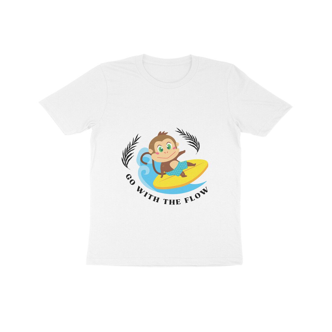Kid’s Funny Monkey Surfing T-Shirt - Fashion Greet