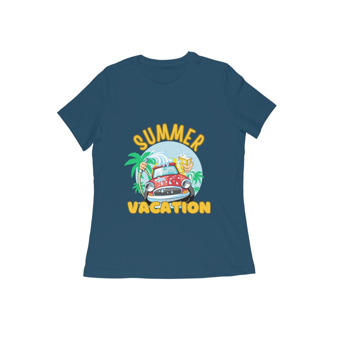 Women’s Funny Summer Vacation T-Shirt - Fashion Greet