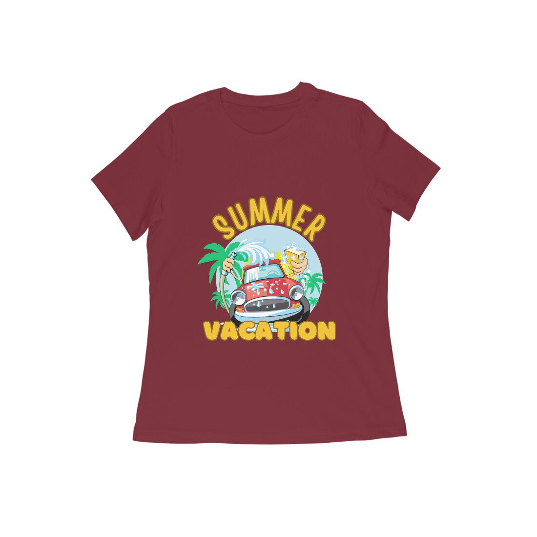 Women’s Funny Summer Vacation T-Shirt - Fashion Greet