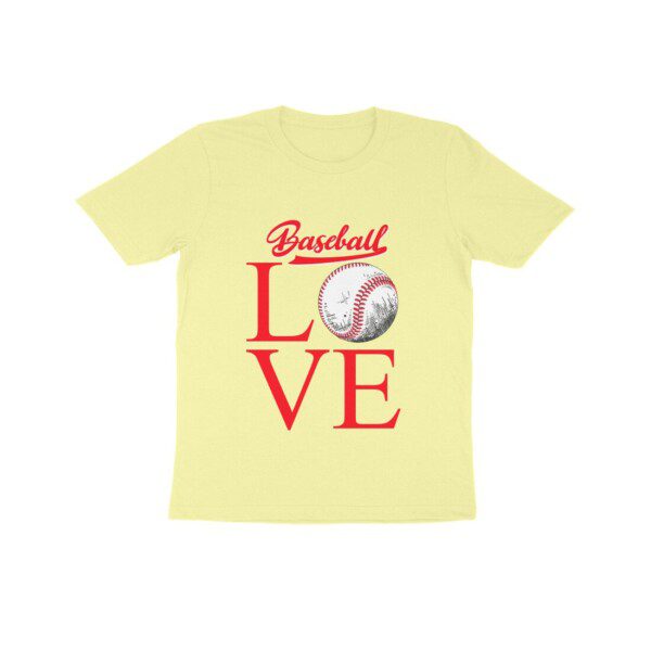 Kids T-Shirt Baseball Love