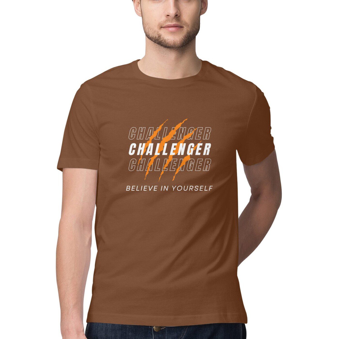 Men’s Challenger Theme T-Shirt - Fashion Greet
