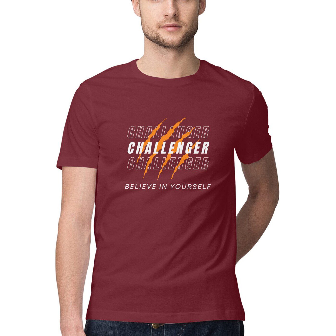 Men’s Challenger Theme T-Shirt - Fashion Greet