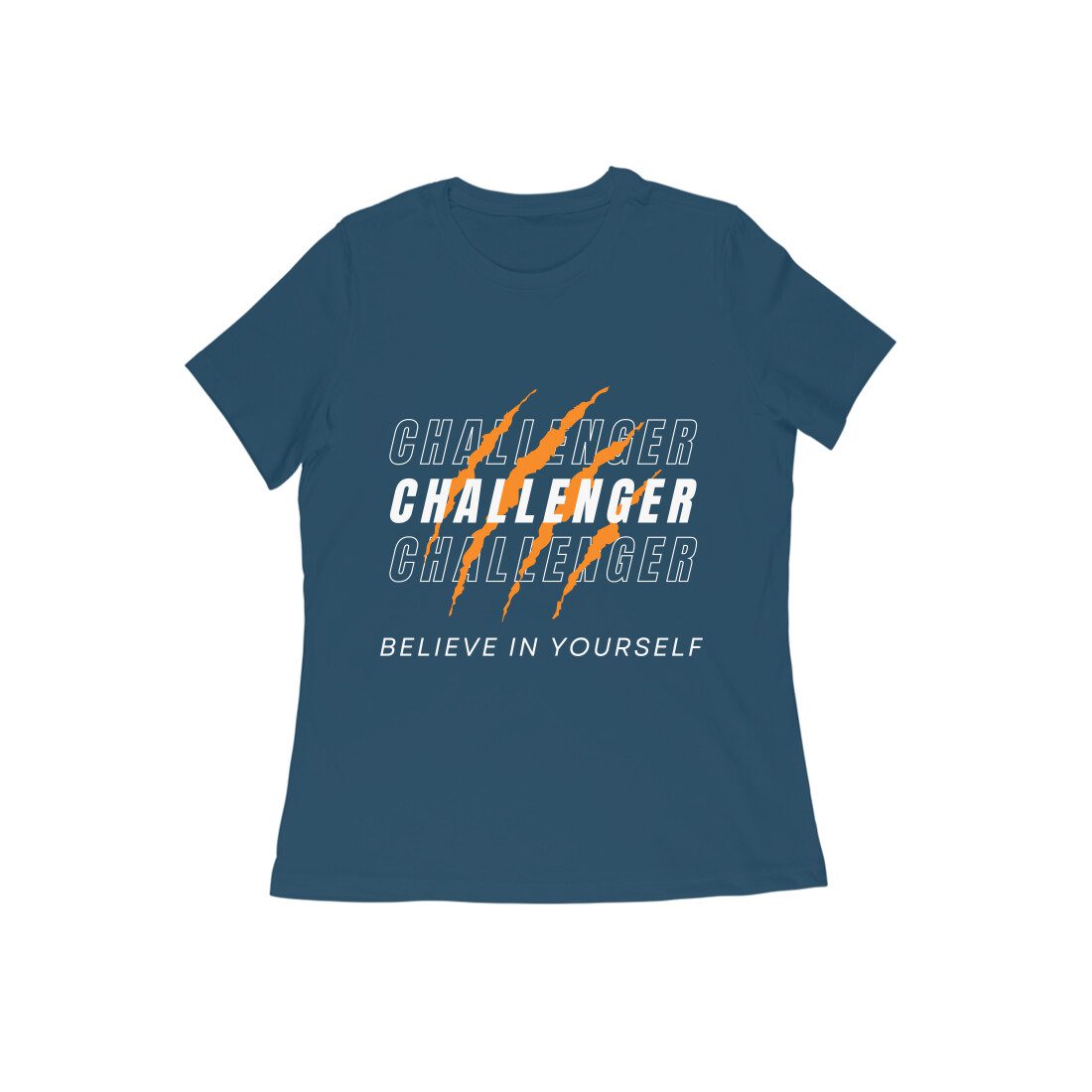 Women’s Challenger Theme T-Shirt - Fashion Greet Women’s Challenger Theme T-Shirt - Fashion Greet