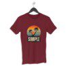 Men’s Simple Scenic T-Shirt - Fashion Greet