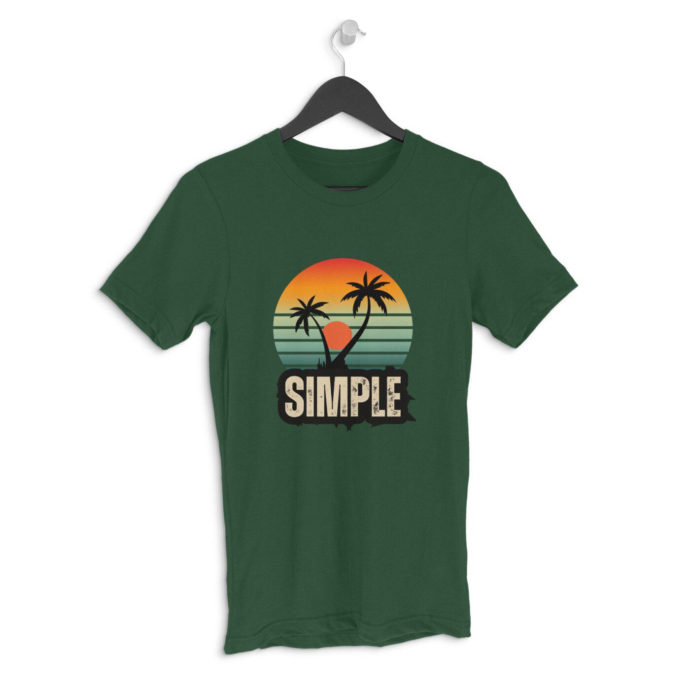 Men’s Simple Scenic T-Shirt - Fashion Greet